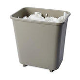 RUBBERMAID WASTEBASKET VANITY 8 QT BEIGE - Mabrook Hotel Supplies